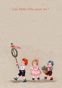 Petits enfants en f&ecirc;te joyeuse